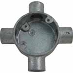 M20 Galv Intersection Circular Box 335121 - Each