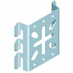 (Pack of 10) - Pemsa Mini Universal Bracket Pre Galvanised 62026010 937954 - Each