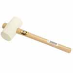 Thor 1.1kg 2.1/2lb White Rubber Mallet 934878 - Each